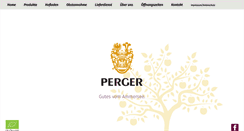 Desktop Screenshot of perger.com